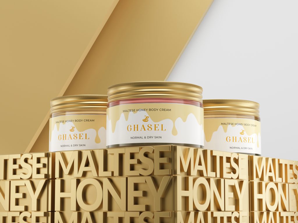 ghasel maltese honey body cream