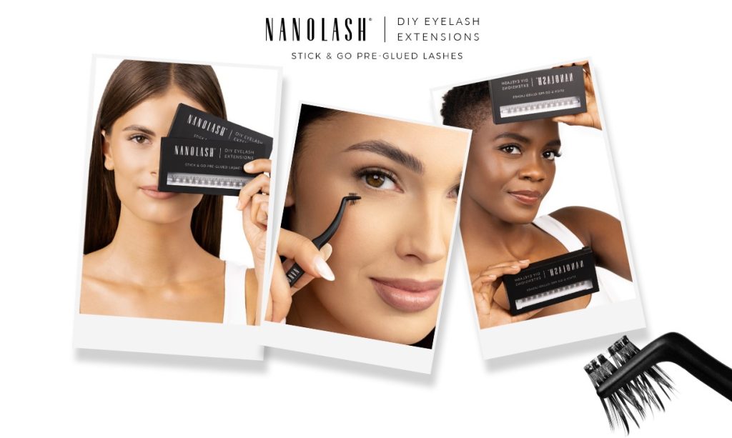 adhesive built in lashes
